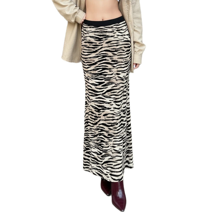Damen Schicker Maxi-Rock mit Rüschendetails und floralen Mustern Echo Archiv