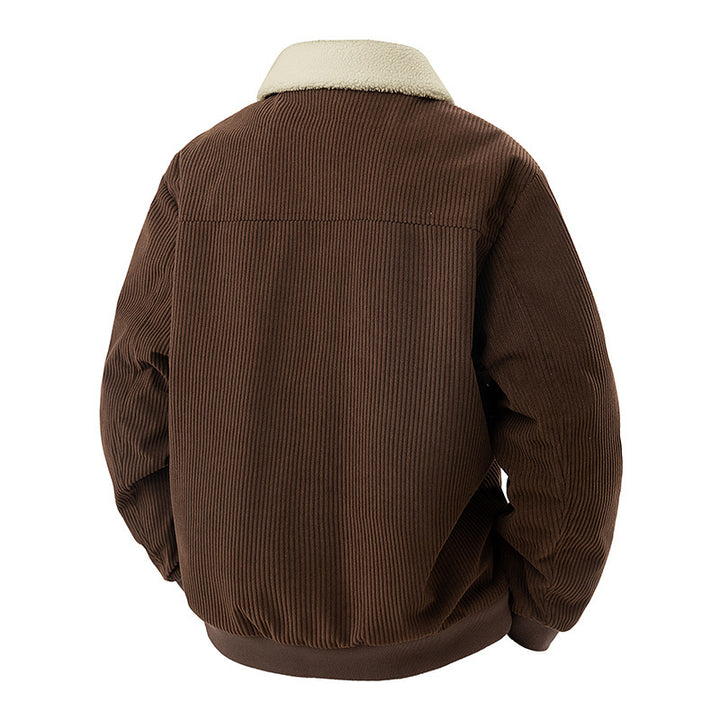 Herren modische Utility-Jacke mit Teddy-Kragen Echo Archiv