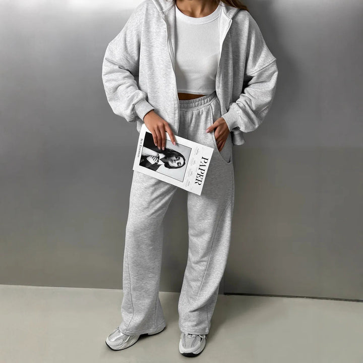 Damen Freizeit Hoodie Set Echo Archiv