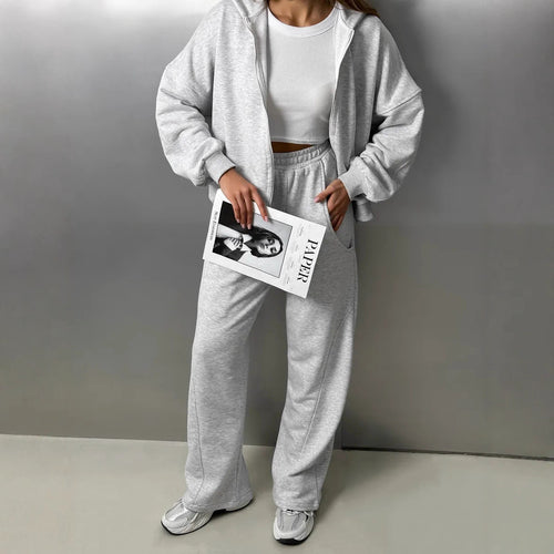 Damen Freizeit Hoodie Set Echo Archiv