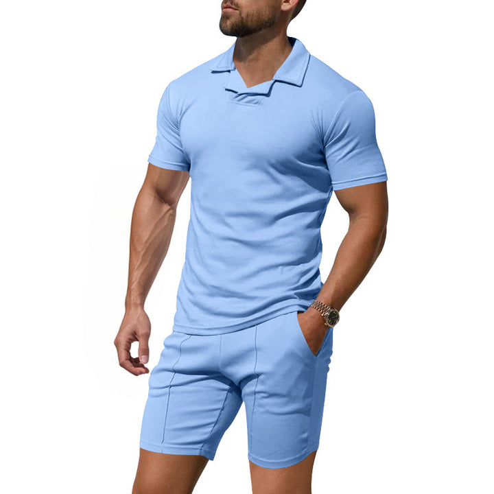 Herren sportliches Set aus Atmungsaktivem Material Echoarchiv
