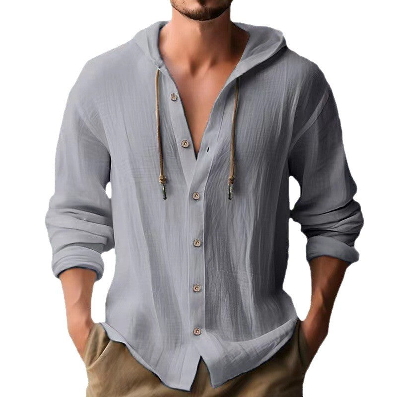 Herren Hoodie mit lässigem Schnitt und praktischen Details Echoarchiv