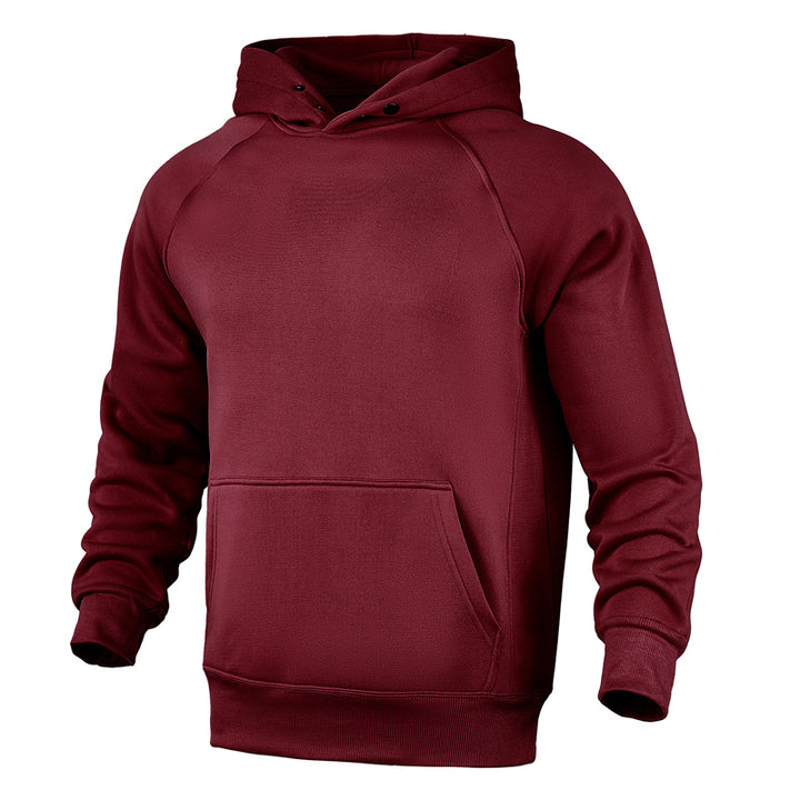 Herren Kapuzenpullover aus weichem Fleece mit Kängurutasche und modischem Design Echoarchiv