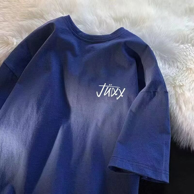 Unisex Lässiges Oversized T-Shirt mit kreativem Aufdruck Echoarchiv