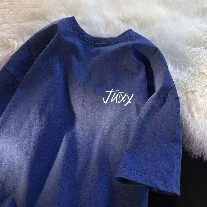 Unisex Lässiges Oversized T-Shirt mit kreativem Aufdruck Echoarchiv