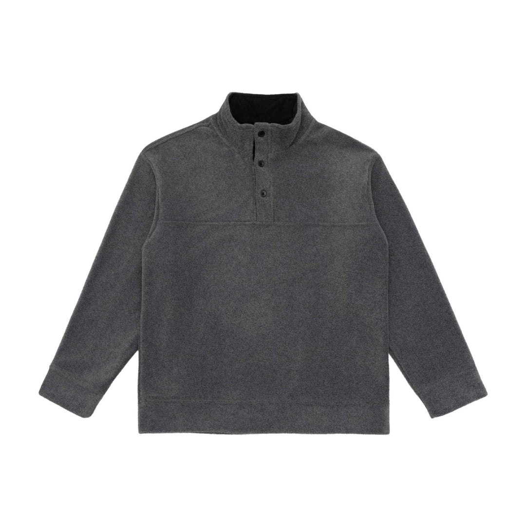 Unisex Fleece-Halbzip-Pullover mit Troyerkragen und Kängurutasche Echoarchiv
