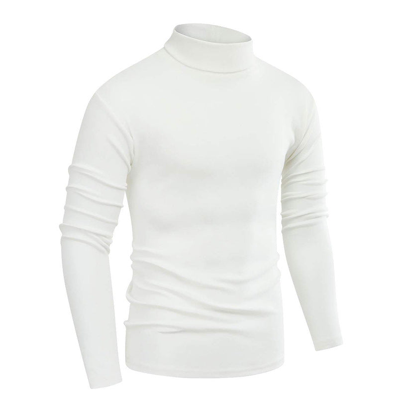 Herren Elegantes Langarm-Polohemd Echoarchiv