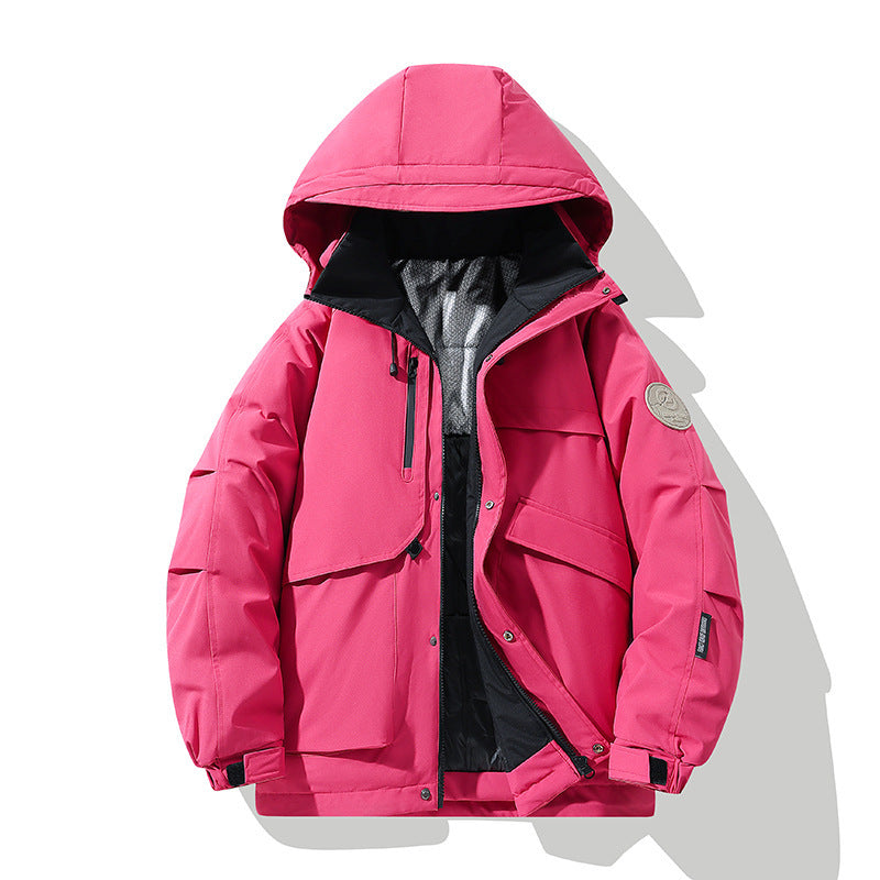 Herren Technischer Kapuzen‑Fieldparka mit Thermoisolierung, winddichter Membran und Multifachtaschen Echo Archiv