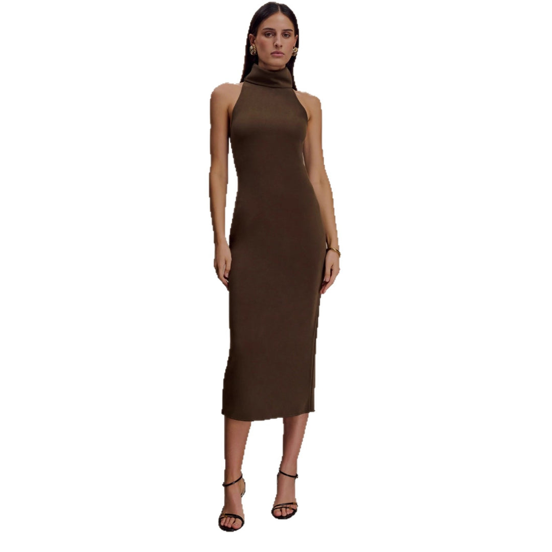 Damen Midikleid mit schickem Stehkragen Echo Archiv