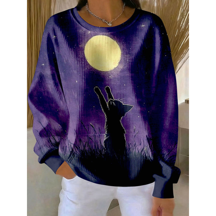 Damen Gemütlicher Pullover Echoarchiv