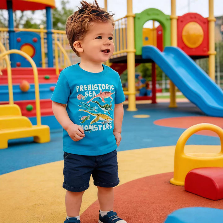 Jungen T-Shirt mit aufregendem Dinosaurier-Motiv Echo Archiv
