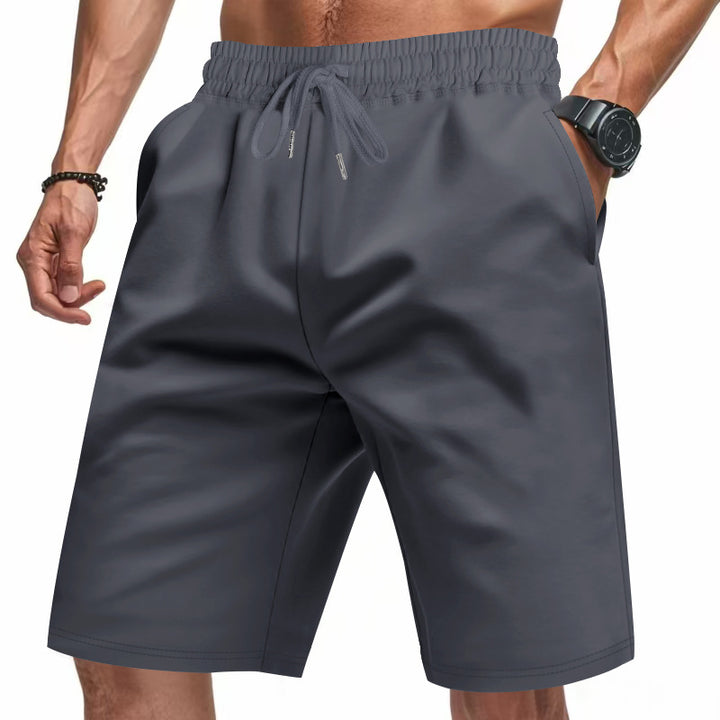 Herren bequeme Sport-Shorts mit elastischem Bund und praktischen Taschen Echoarchiv