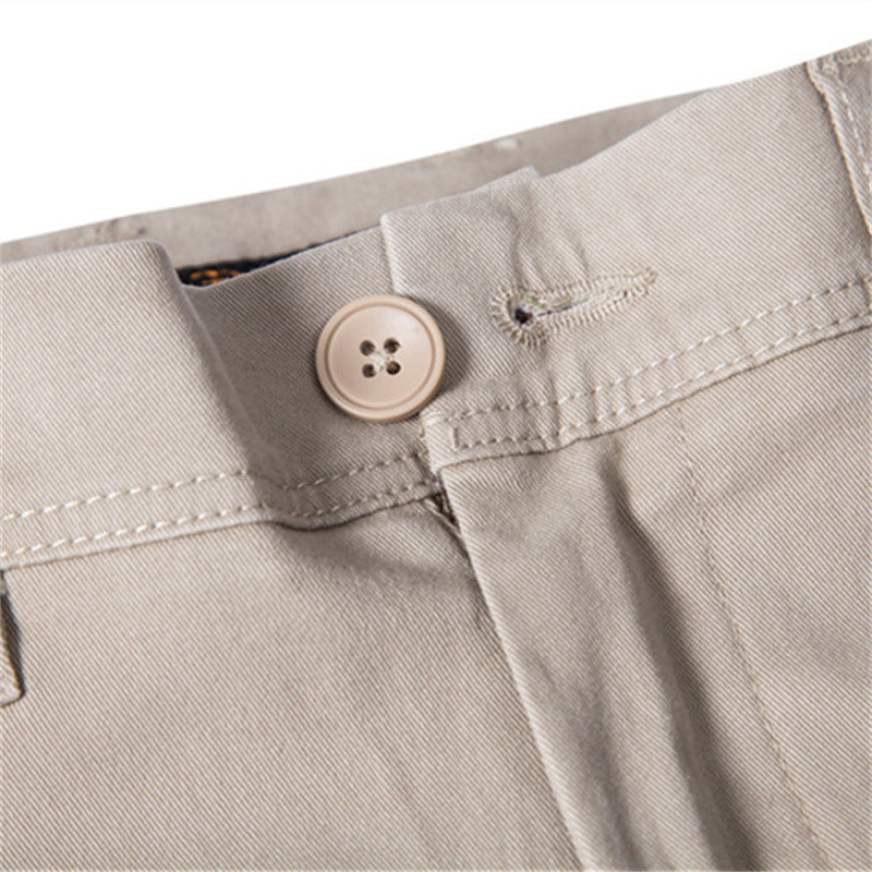 Herren Chinohose mit schmaler Passform und elastischem Bund Echoarchiv