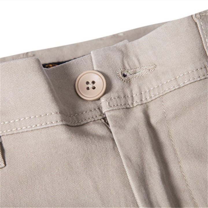 Herren Chinohose mit schmaler Passform und elastischem Bund Echoarchiv