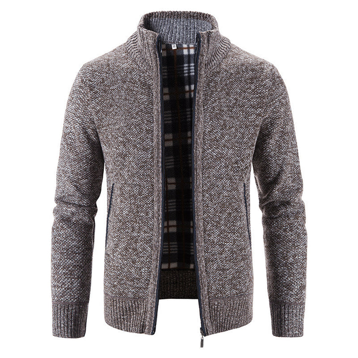Herren Strickjacke mit innovativem wärmeisolierendem Innenfutter Echoarchiv