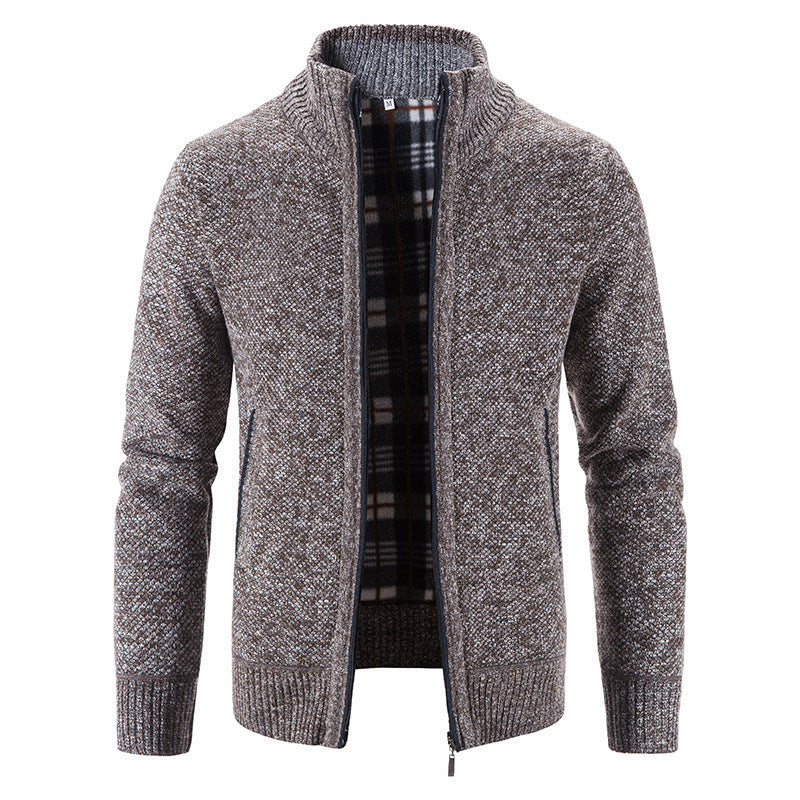Herren Strickjacke mit innovativem wärmeisolierendem Innenfutter Echoarchiv