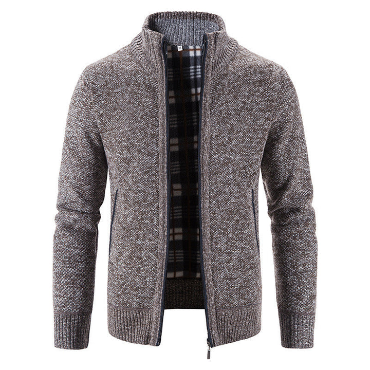 Herren Strickjacke mit innovativem wärmeisolierendem Innenfutter Echoarchiv