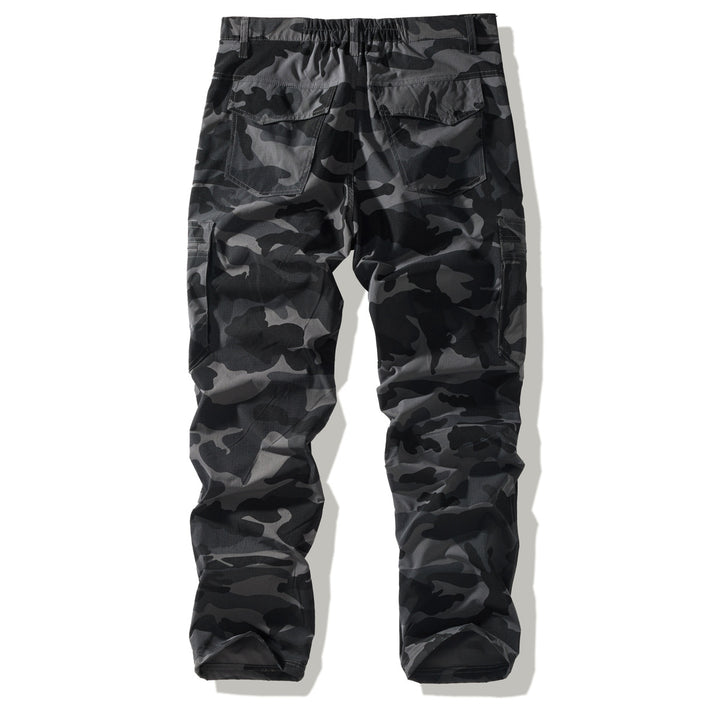 Herren Multifunktionale Cargohose im Camouflage-Design Echo Archiv