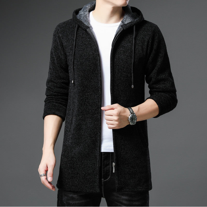Herren urbane Freizeitjacke mit Kapuze Echoarchiv
