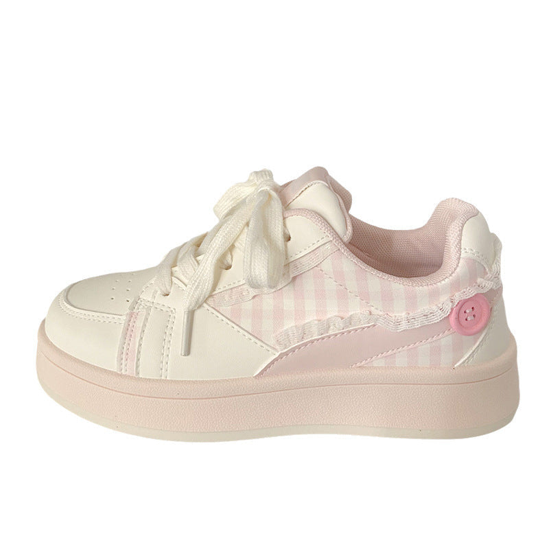 Damen Sneakers mit kariertem Design und komfortabler Dämpfung Echo Archiv