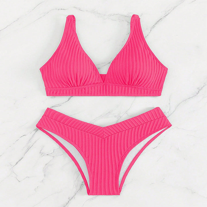 Damen Push-Up Bikini-Set mit vorteilhaftem High-Waist-Schnitt Echo Archiv