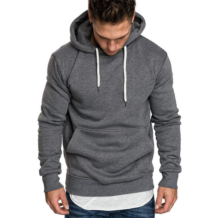 Herren lässiger Kapuzenpullover Echoarchiv