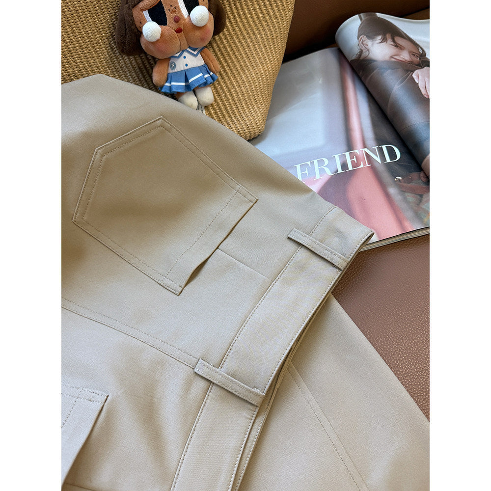 Damen Bequeme und moderne weite Stoffhose Echoarchiv