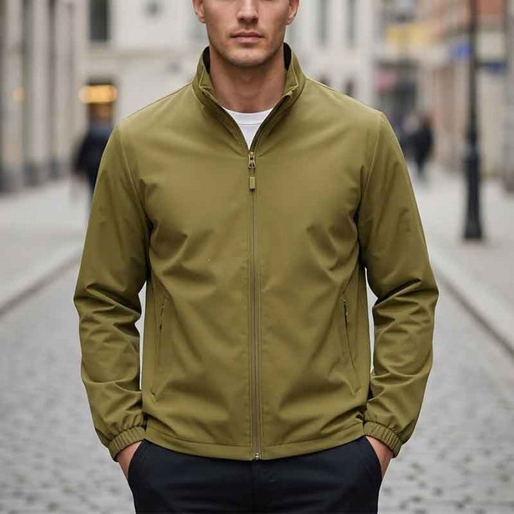 Herren Atmungsaktive Übergangsjacke mit praktischem Stehkragen Echo Archiv