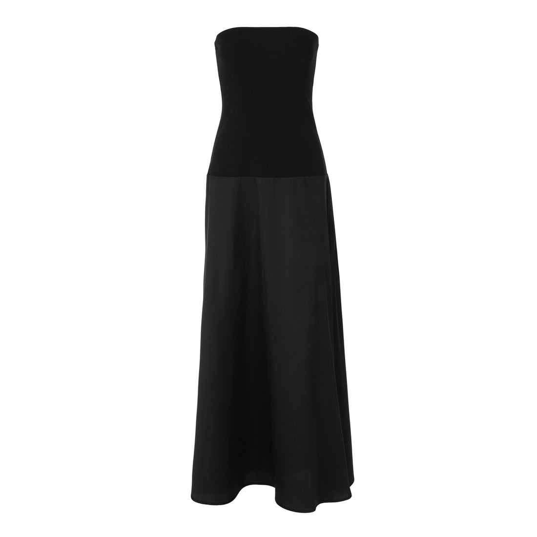 Damen Elegantes langes Maxikleid mit trägerlosem Design – Valéora