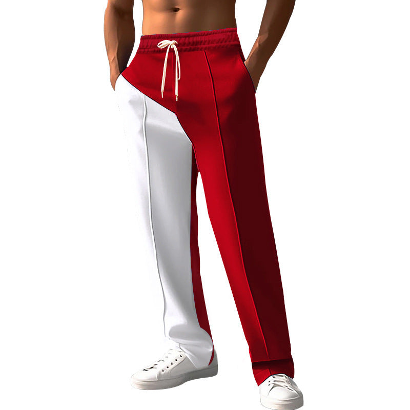Herren Sportliche Freizeithose mit innovativem Schnitt und Kontrastdetails Echoarchiv