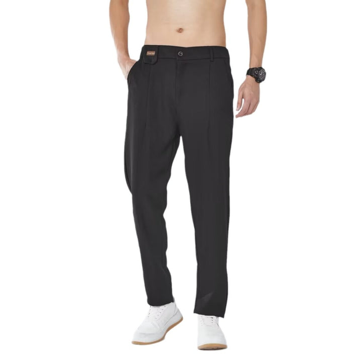 Herren schlanke Chino-Hose mit elegantem Schnitt und atmungsaktivem Material Echoarchiv