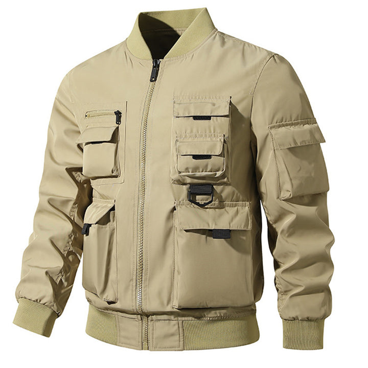 Herren nan urban-militärische Bomberjacke mit modularen Mehrzwecktaschen und D‑Ring-Details Echo Archiv