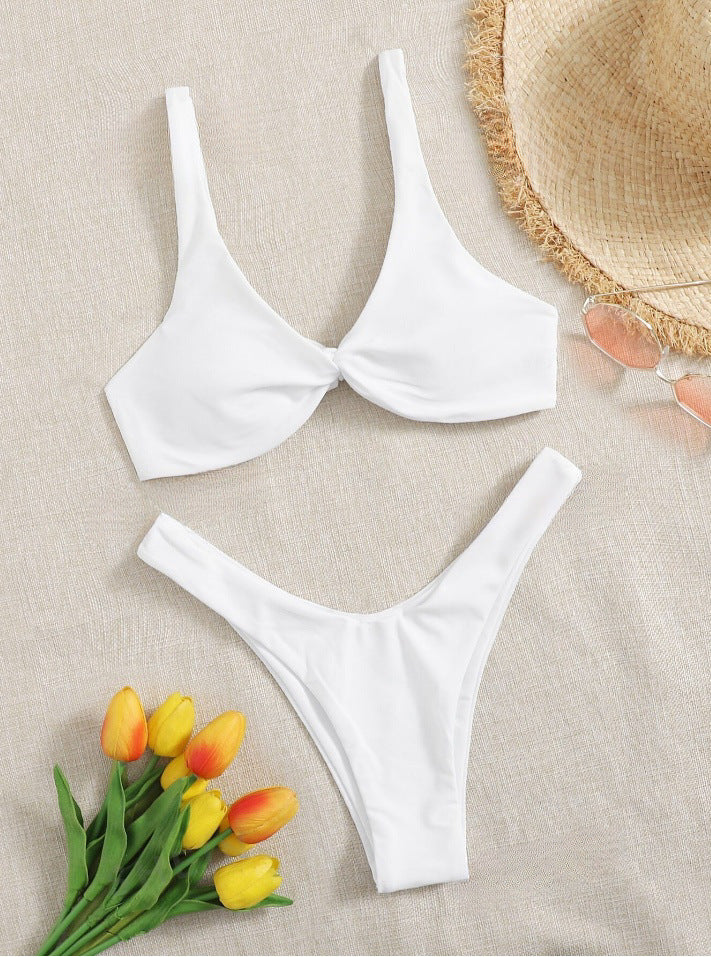 Damen Bikini-Set mit stilvoller Knotendetails Echo Archiv