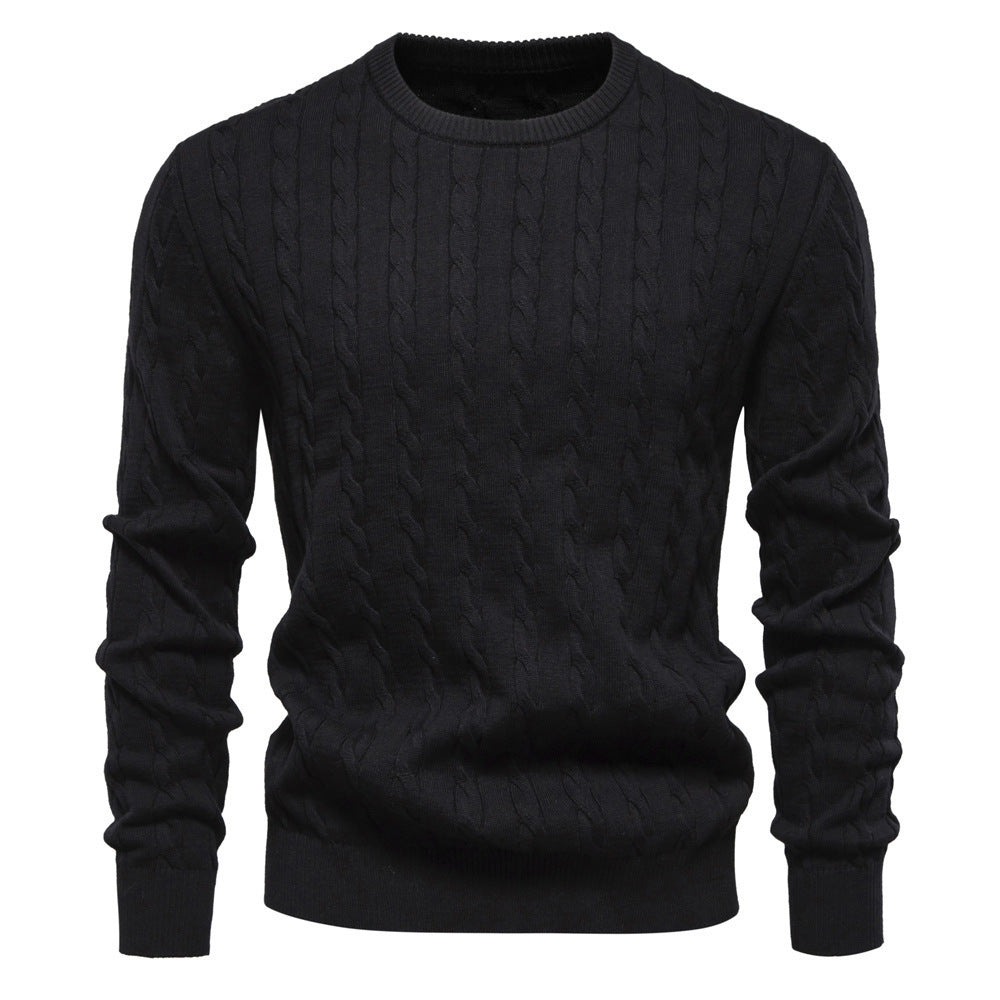 Herren Gemusterter Strickpullover Echoarchiv