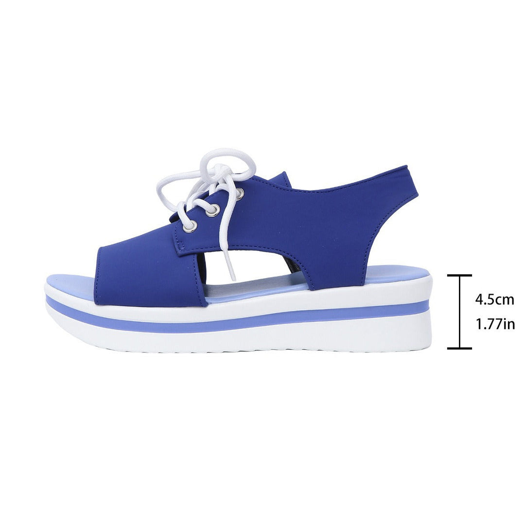 Damen Sportliche Sneaker-Sandalen mit offenem Zehenbereich und modischem Obermaterial Echo Archiv