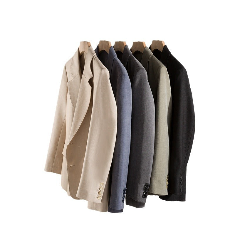 Damen Eleganter, taillierter Prägeblazer Echoarchiv