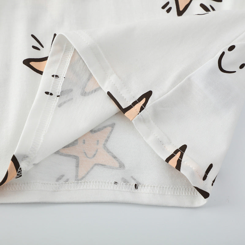 Kinder T-Shirt mit fröhlichem Sternenmuster Echo Archiv