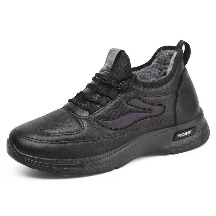Damen Sportliche Lammfell-Sneaker mit rutschfester Sohle Echo Archiv