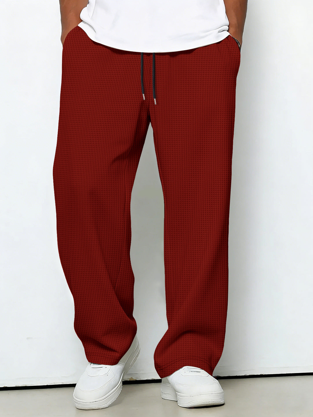 Herren lockere Jogginghose mit Kordelzug und seitlichen Eingrifftaschen – Sorevano