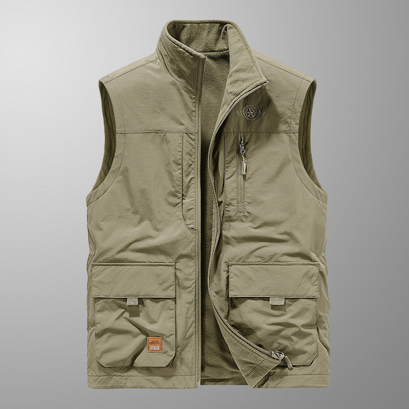 Herren Multifunktionale Fleece-Weste Echo Archiv