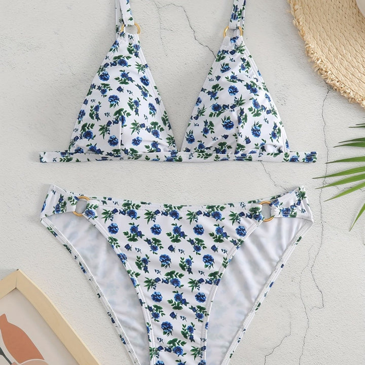 Damen Triangel-Bikini mit luxuriösen Details Echo Archiv