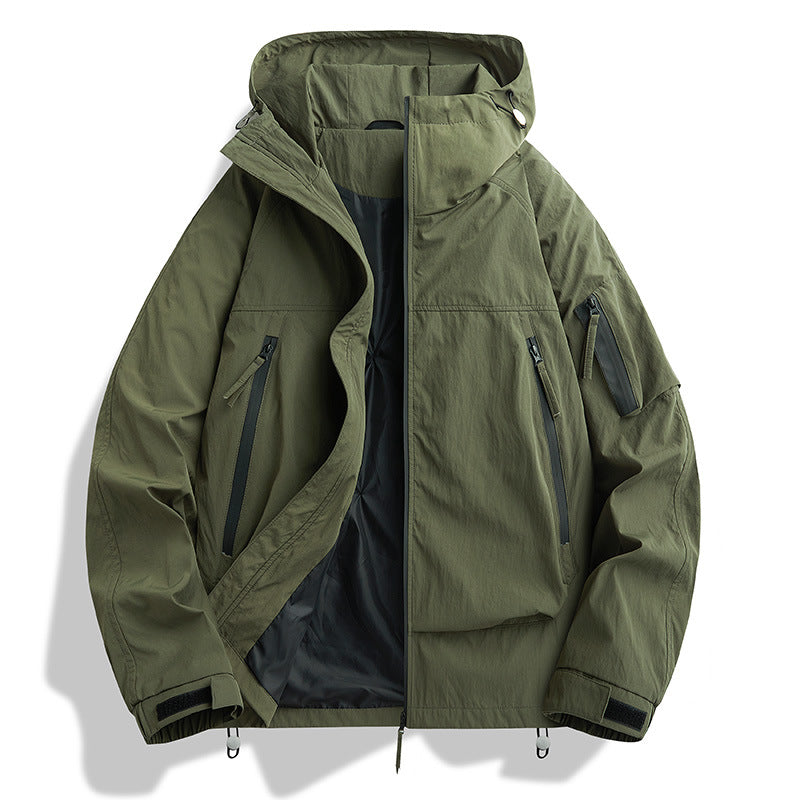 Herren Technische Outdoorjacke mit praktischen Taschen Echoarchiv