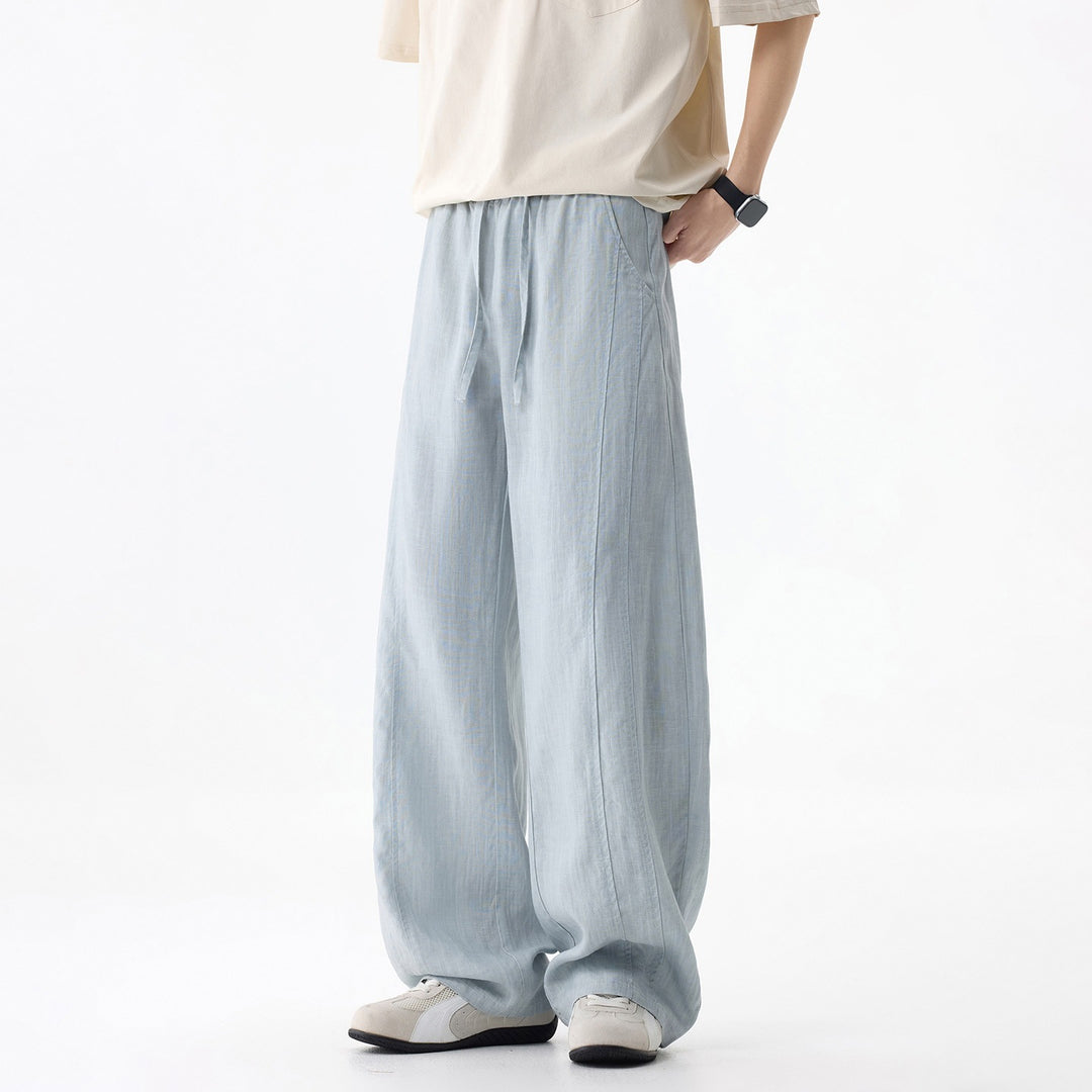 Herren Bequeme und luftige Relaxed Fit Leinenhose Echo Archiv
