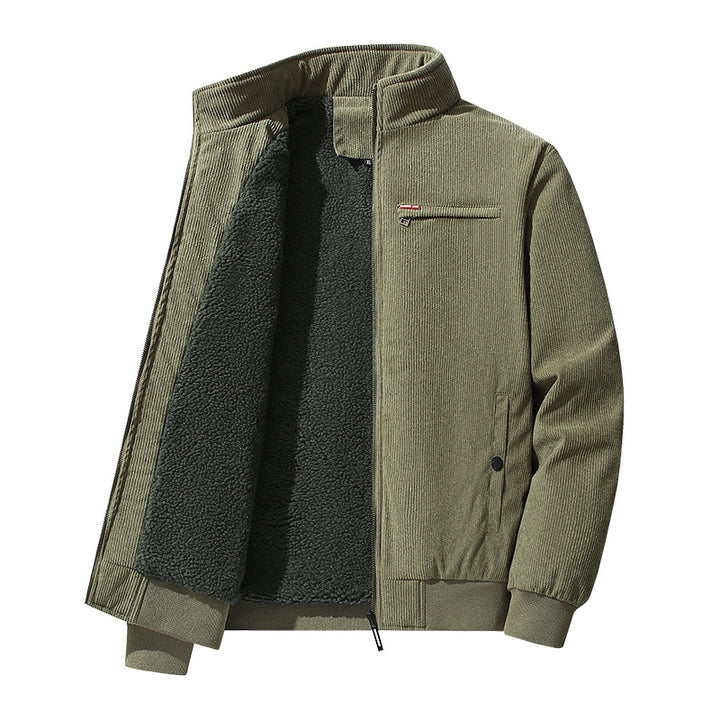 Herren Modische Cordjacke mit weichem Innenfutter Echo Archiv