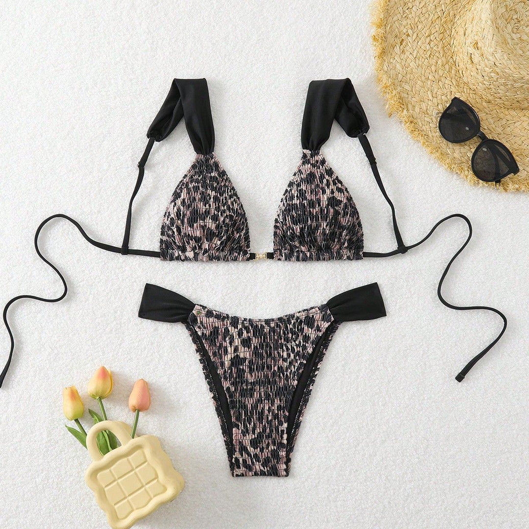 Damen Triangel-Bikini mit elegantem Banddesign Echo Archiv