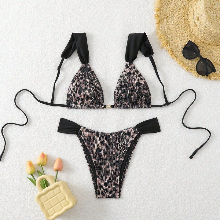 Damen Triangel-Bikini mit elegantem Banddesign Echo Archiv