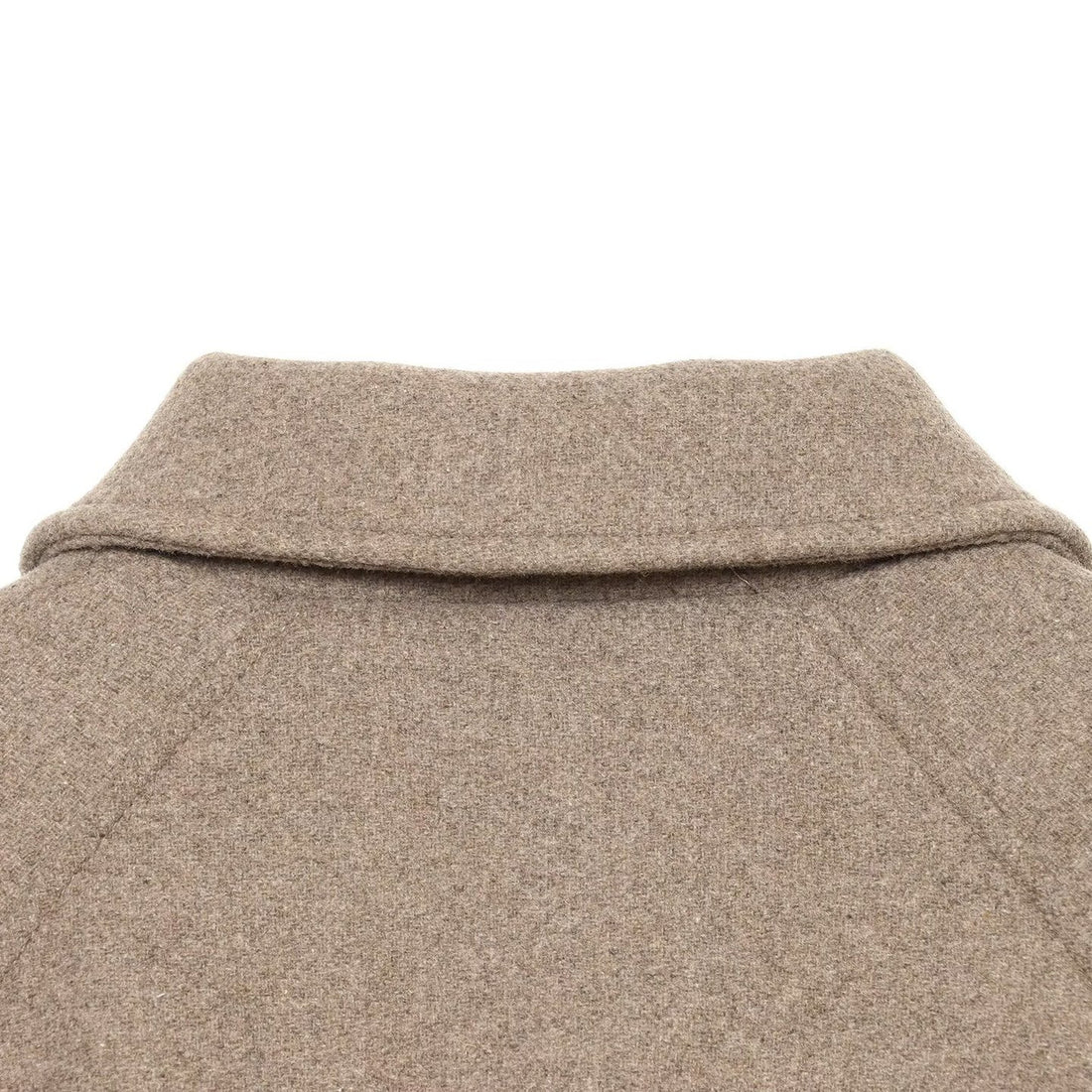 Damen Kurze Wollmix-Jacke mit Frontreißverschluss und Kordelzugsaum Echoarchiv