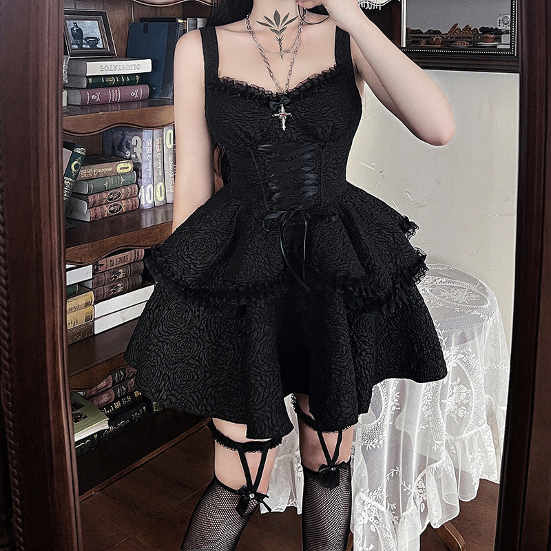 Damen Neckholder Minikleid mit Rüschendetails und elegantem Design Echo Archiv