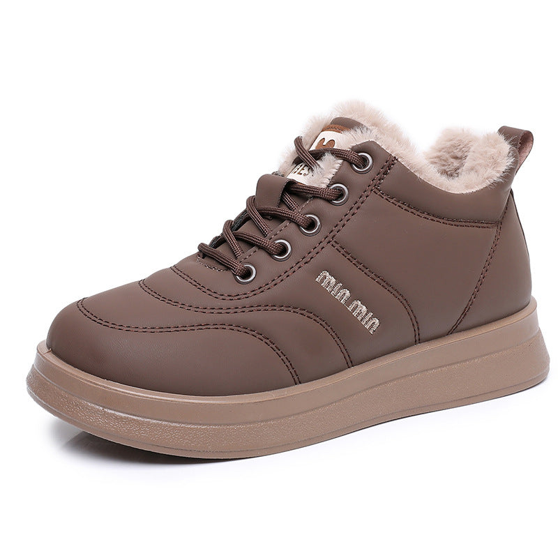 Damen Wärmende High-Top SnEchoarchivkers mit kuscheligem Innenfutter und rutschfester Sohle Echoarchiv