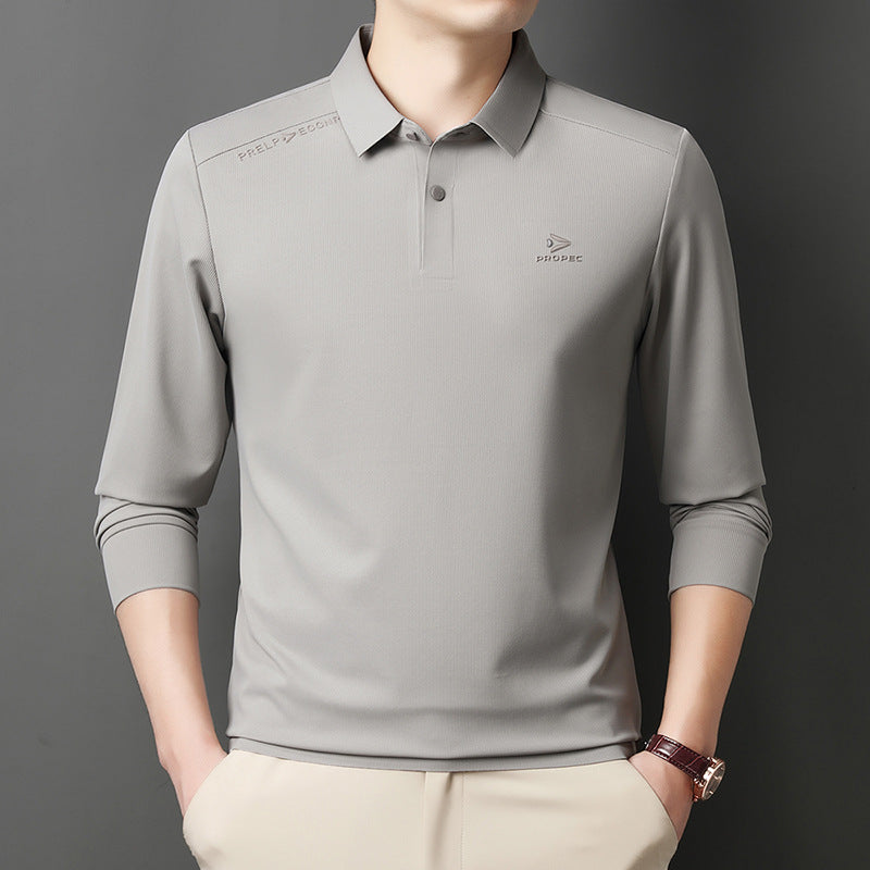 Herren Poloshirt mit funktionalem Design und atmungsaktiver Struktur Echoarchiv